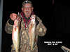 10/26/12- Two walleyes caught by Dallas