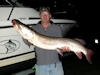 5/10/15-44 inch Muskie caught in Tawas Bay by Jim Moran