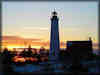 Lighthouse at Sunset